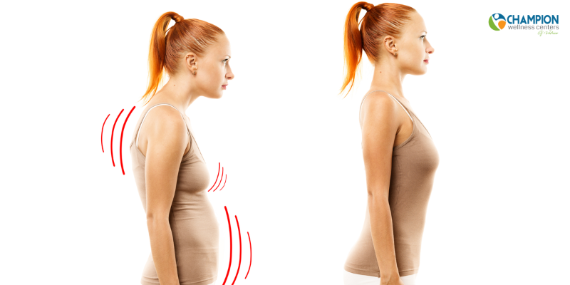 #2 Make an effort to stand straight and maintain good posture